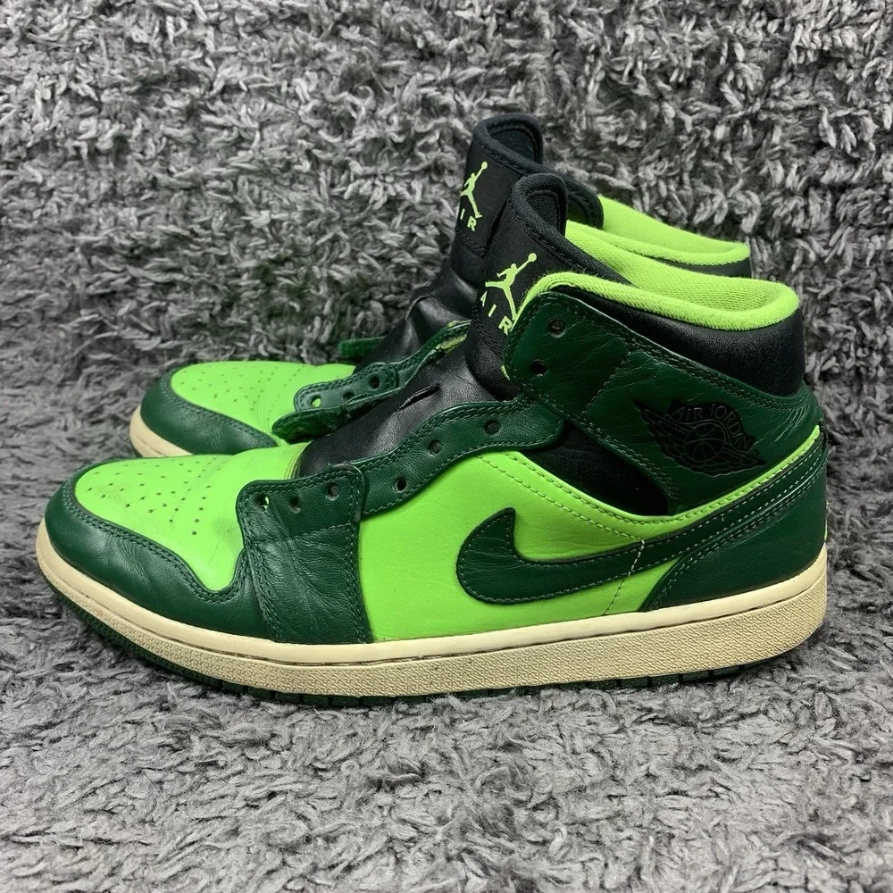 2013 Nike Air Jordan 1 Phat Gorge Green Hulk OG Retro 554724-330 Sz 9.5